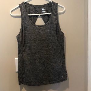 Gray work out top